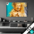 Textilrahmen Buddha Gold Tuerkis Querformat Produktvorschau