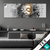 Textilrahmen Buddha Grunge Stil Panorama Produktvorschau