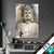 Textilrahmen Buddha In Frieden Hochformat Produktvorschau