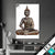 Textilrahmen Buddha In Lotus Pose No 2 Hochformat Produktvorschau