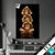 Textilrahmen Buddha No Evil Hochformat Produktvorschau
