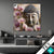 Textilrahmen Buddha Orchideen Quadrat Produktvorschau
