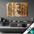 Textilrahmen Buddha Statue Im Goldenen Bambus Querformat Produktvorschau