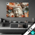 Textilrahmen Buddha Statue Mit Blueten Querformat Produktvorschau