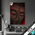 Textilrahmen Buddha Weihrauch Hochformat Produktvorschau
