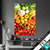 Textilrahmen Bunte Vielfalt Frischer Fruechte Hochformat Produktvorschau