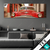 Textilrahmen Bunte Vintage Oldtimer Panorama Produktvorschau