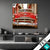 Textilrahmen Bunte Vintage Oldtimer Quadrat Produktvorschau