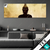 Textilrahmen Dark Buddha Panorama Produktvorschau