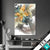 Textilrahmen Digitale Blumen No 1 Hochformat Produktvorschau