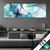 Textilrahmen Digitale Blumen No 3 Panorama Produktvorschau