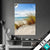Textilrahmen Duenenlandschaft Mit Meerblick Hochformat Produktvorschau
