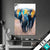 Textilrahmen Elefant Farben Der Wildnis Hochformat Produktvorschau