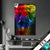 Textilrahmen Elefant Pop Art No 2 Hochformat Produktvorschau