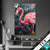Textilrahmen Flamingo Dschungel Eleganz Hochformat Produktvorschau