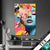 Textilrahmen Florales Frauenportraet Erika Hochformat Produktvorschau