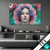 Textilrahmen Florales Frauenportraet Miona Querformat Produktvorschau