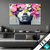 Textilrahmen Florales Portraet Design Querformat Produktvorschau