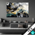 Textilrahmen Fluid Art Duftende Blueten Querformat Produktvorschau