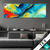 Textilrahmen Fluid Art Floral No 2 Panorama Produktvorschau
