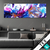 Textilrahmen Fluid Art Floral Panorama Produktvorschau