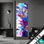 Textilrahmen Fluid Art Floral Schmal Produktvorschau