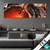 Textilrahmen Fluid Art Lavastrom Panorama Produktvorschau