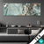 Textilrahmen Fluid Art Tuerkis Panorama Produktvorschau