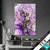 Textilrahmen Fluid Art Violett Hochformat Produktvorschau
