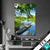 Textilrahmen Flusslandschaft Hochformat Produktvorschau
