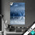 Textilrahmen Frostiger Wald Hochformat Produktvorschau