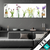 Textilrahmen Glasvasen Mit Kraeutern Panorama Produktvorschau
