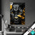 Textilrahmen Goldblumen Panther Hochformat Produktvorschau