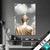 Textilrahmen Goldene Buddha Statue Hochformat Produktvorschau