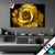 Textilrahmen Goldene Rose Querformat Produktvorschau