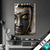Textilrahmen Goldener Buddha Fluid Art Hochformat Produktvorschau