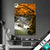 Textilrahmen Herbstlandschaft Am Fluss Hochformat Produktvorschau