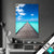 Textilrahmen Hoelzernes Pier Hochformat Produktvorschau