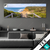 Textilrahmen Holztreppe Zum Einsamen Strand Panorama Produktvorschau