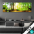 Textilrahmen Idyllischer Wald Bei Sonnenaufgang Panorama Produktvorschau