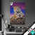 Textilrahmen Jaguar Auf Felsen Hochformat Produktvorschau