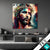 Textilrahmen Jesus Christus Mit Dornenkrone Quadrat Produktvorschau