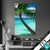 Textilrahmen Kokospalme Am Strand Hochformat Produktvorschau