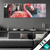 Textilrahmen Kunstvoller Flamingo Panorama Produktvorschau