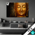 Textilrahmen Laechelnder Buddha In Gold Querformat Produktvorschau