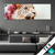 Textilrahmen Leopard In Farbexplosion Panorama Produktvorschau