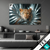 Textilrahmen Leopard Zwischen Blaettern Querformat Produktvorschau