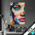 Textilrahmen Loretta Abstrakt Patchwork Art Hochformat Produktvorschau