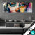 Textilrahmen Loretta Abstrakt Patchwork Art Panorama Produktvorschau