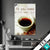 Textilrahmen Love Coffee Hochformat Produktvorschau